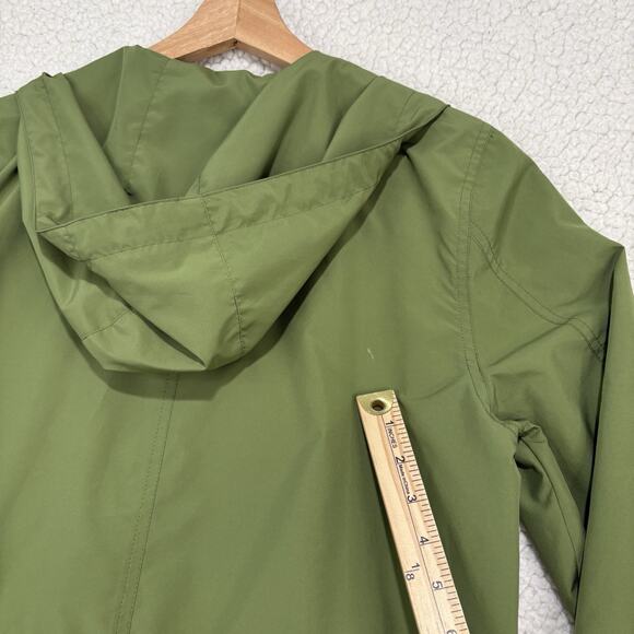 EILEEN FISHER Womens PM Hooded Full Zip Jacket Recycled Polyester Cinch Waist - Picture 11 of 13